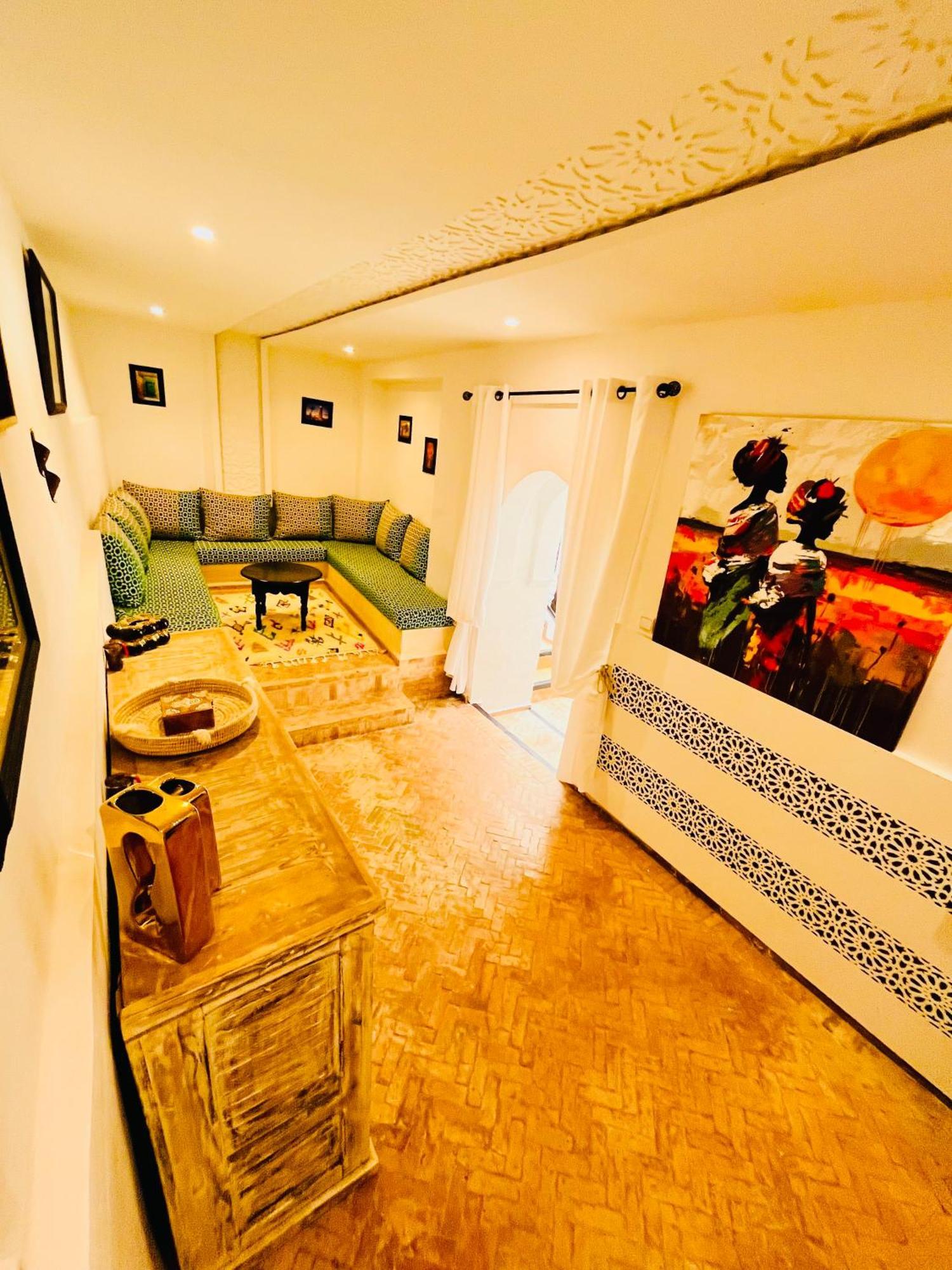 Riad Darna 4 Chambres Avec Piscine Et Petit Dejeuner Маракеш Екстериор снимка