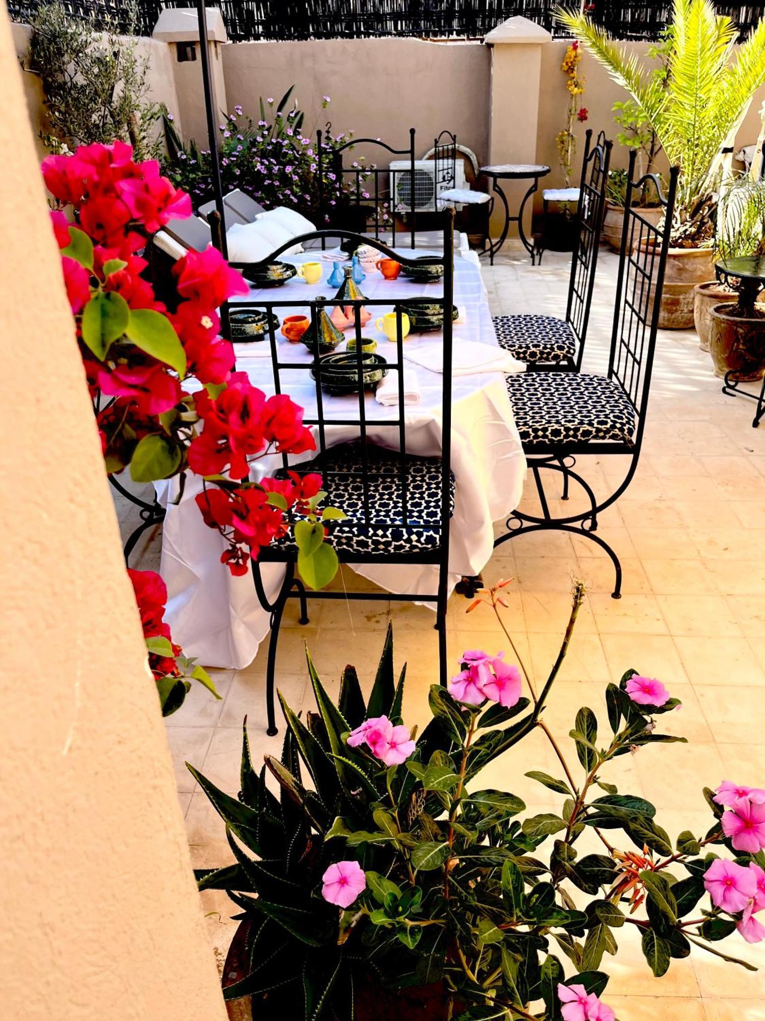 Riad Darna 4 Chambres Avec Piscine Et Petit Dejeuner Маракеш Екстериор снимка