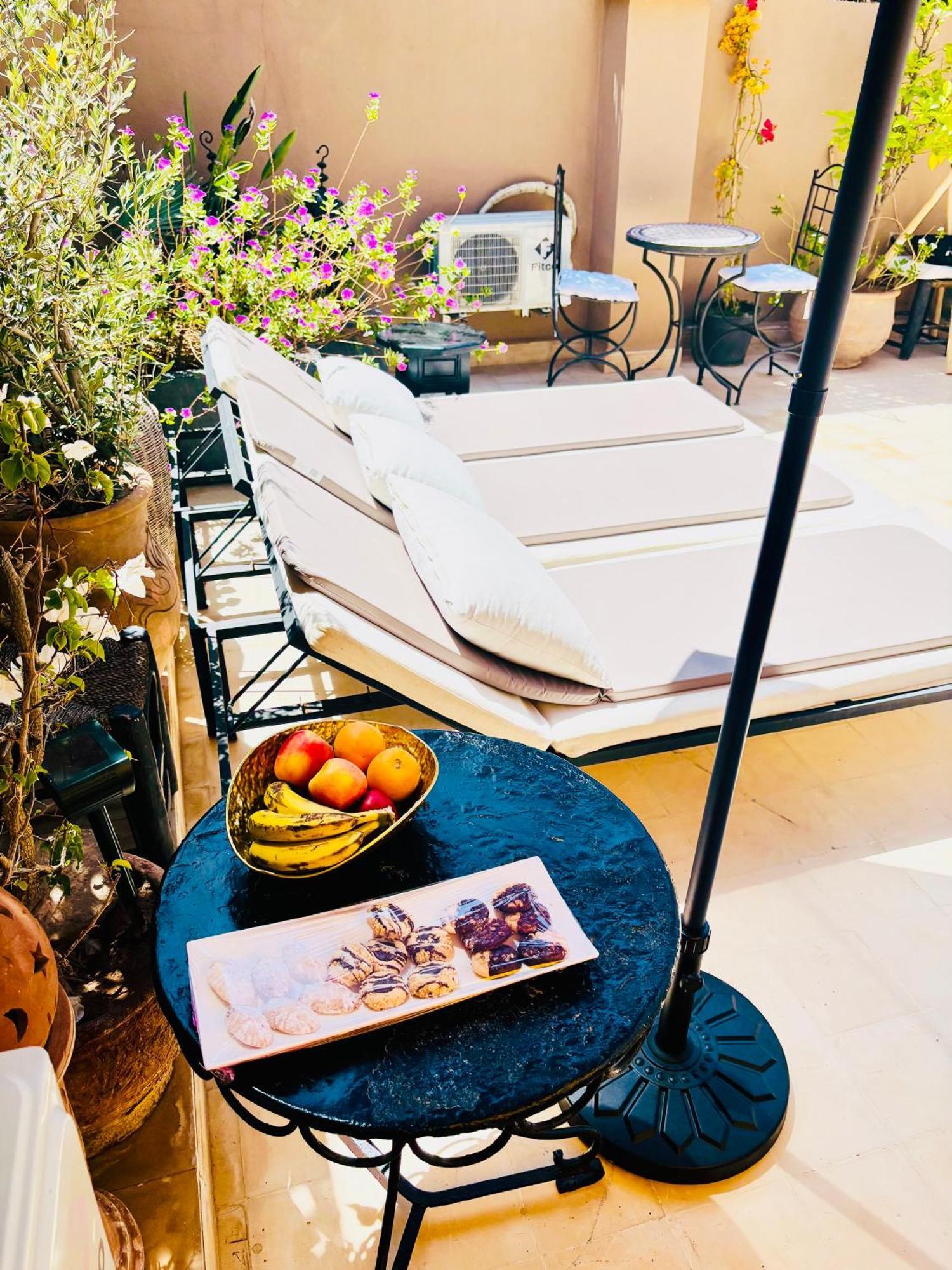 Riad Darna 4 Chambres Avec Piscine Et Petit Dejeuner Маракеш Екстериор снимка