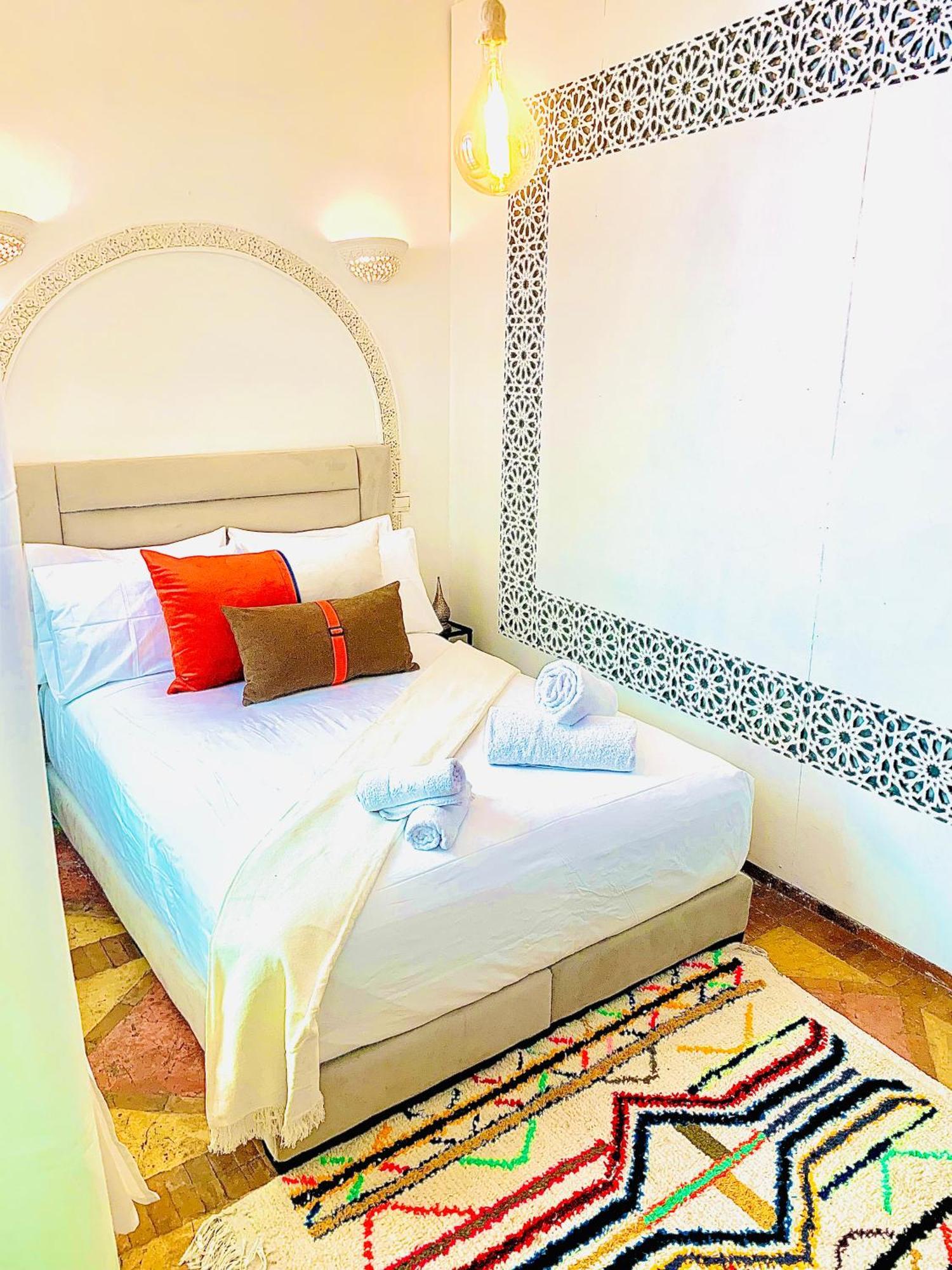 Riad Darna 4 Chambres Avec Piscine Et Petit Dejeuner Маракеш Екстериор снимка