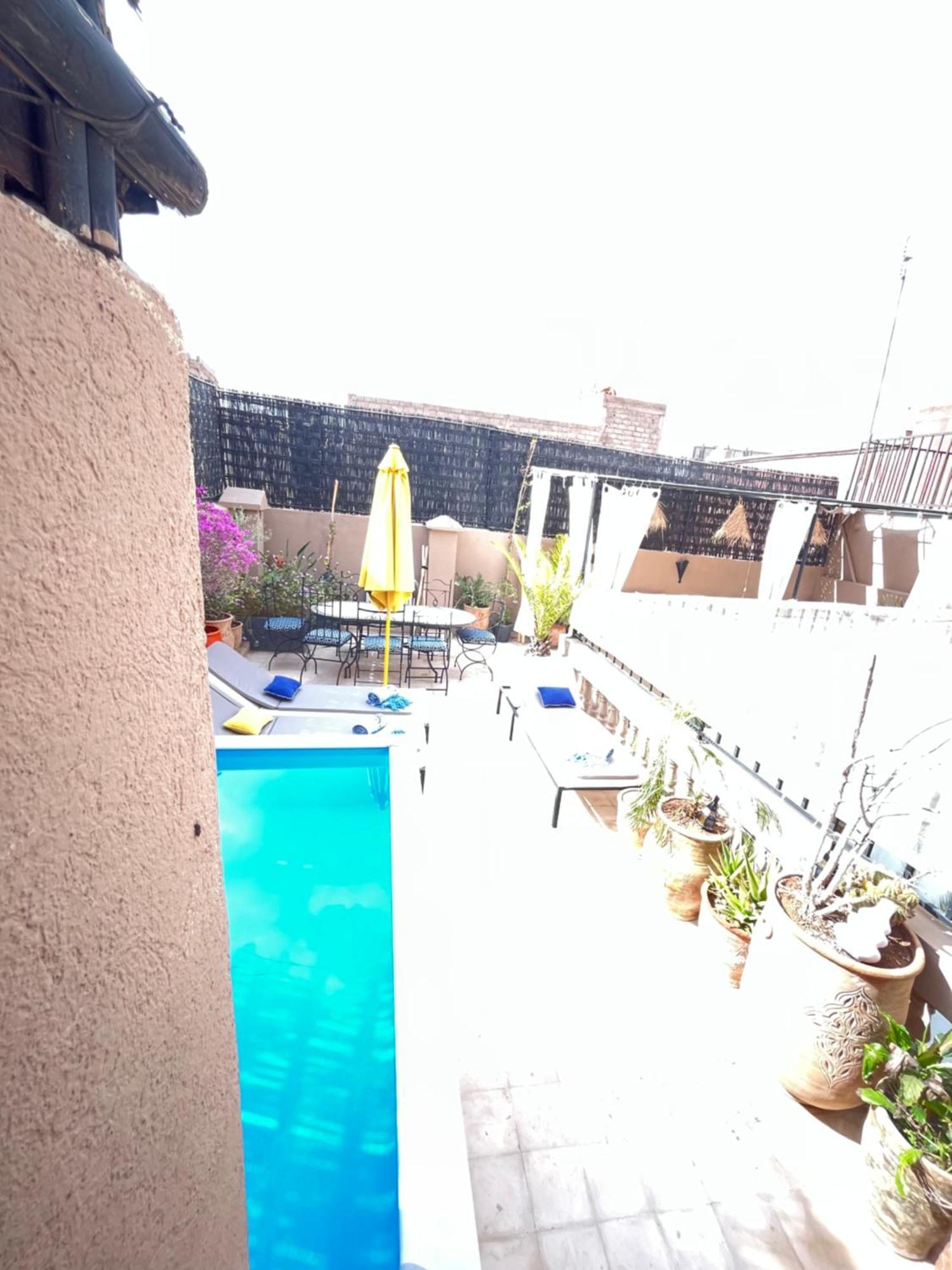 Riad Darna 4 Chambres Avec Piscine Et Petit Dejeuner Маракеш Екстериор снимка
