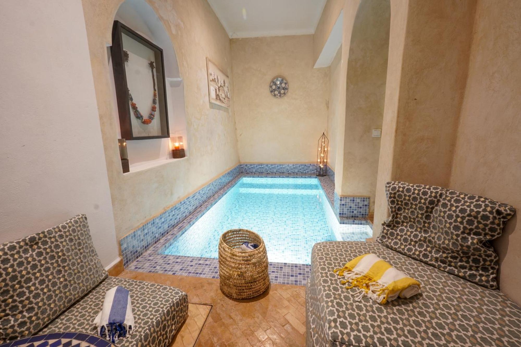 Riad Darna 4 Chambres Avec Piscine Et Petit Dejeuner Маракеш Екстериор снимка